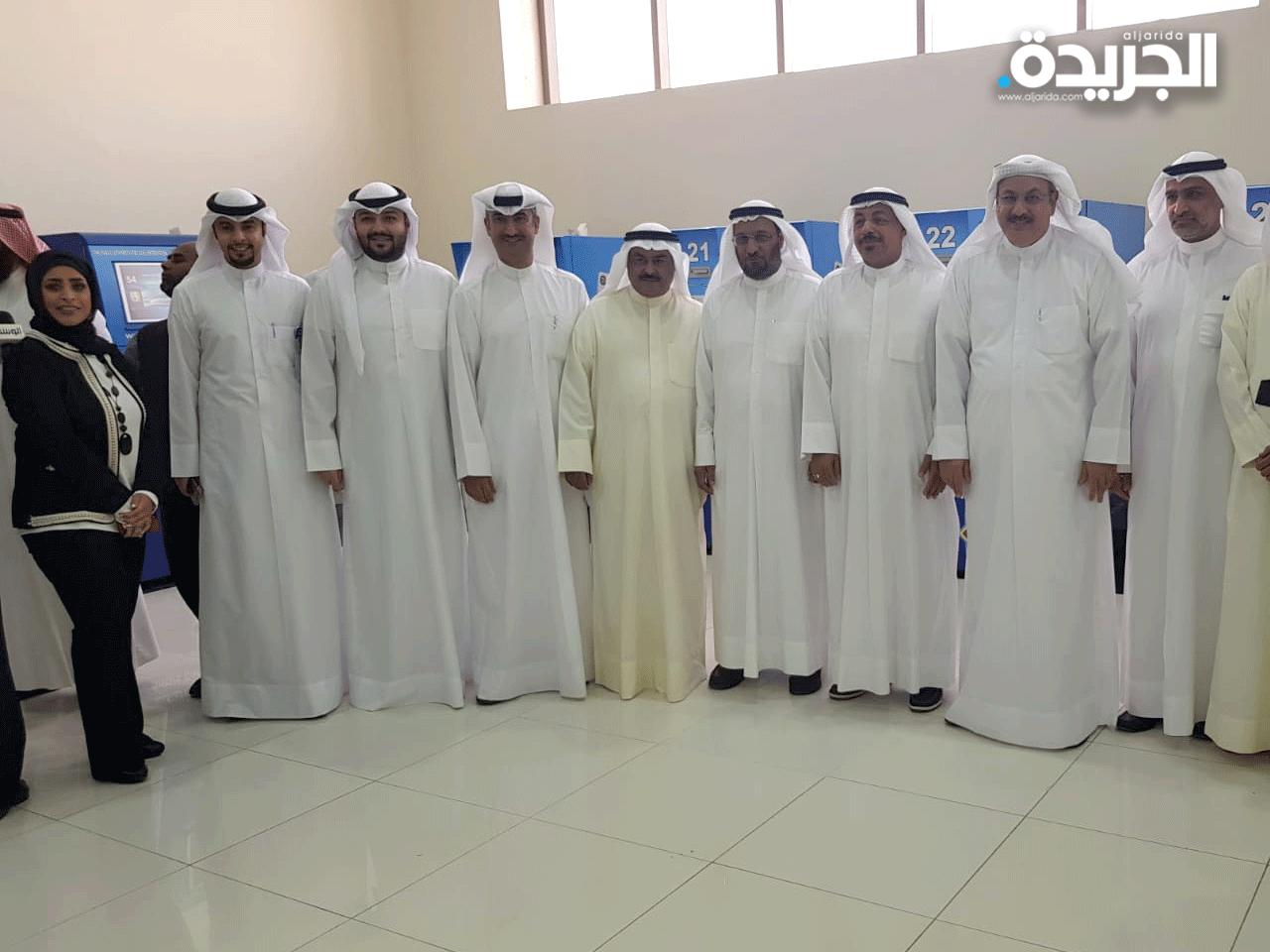 جانب من افتتاح المكتب الجديد