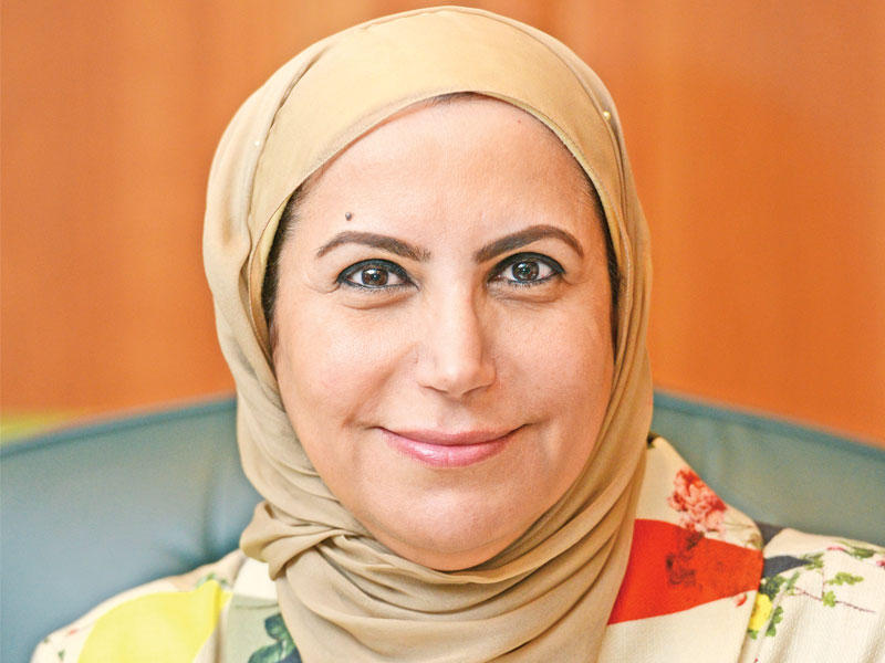 وكيلة وزارة الأشغال، م. عواطف الغنيم