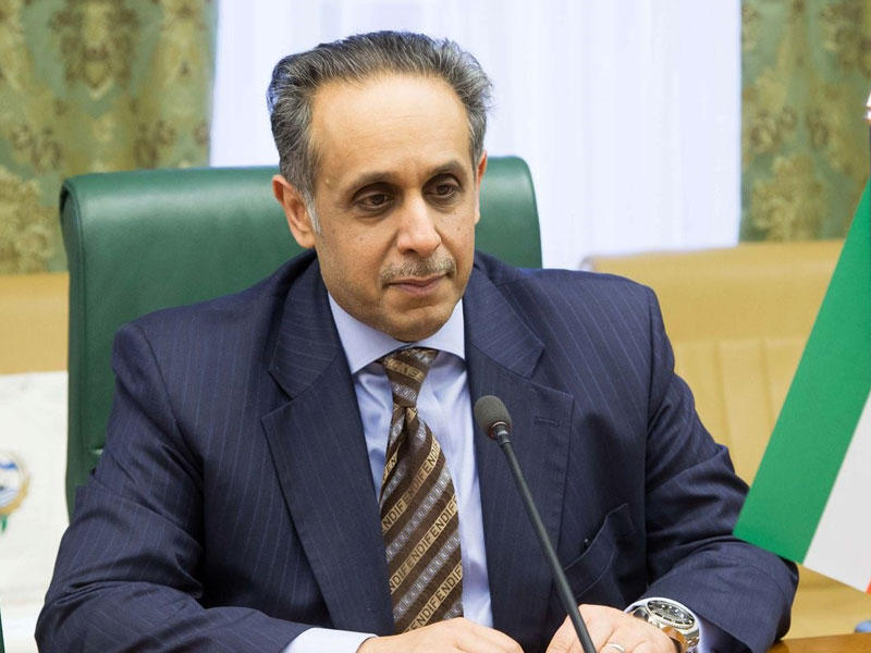 سفير الكويت لدى روسيا الاتحادية عبدالعزيز العدواني