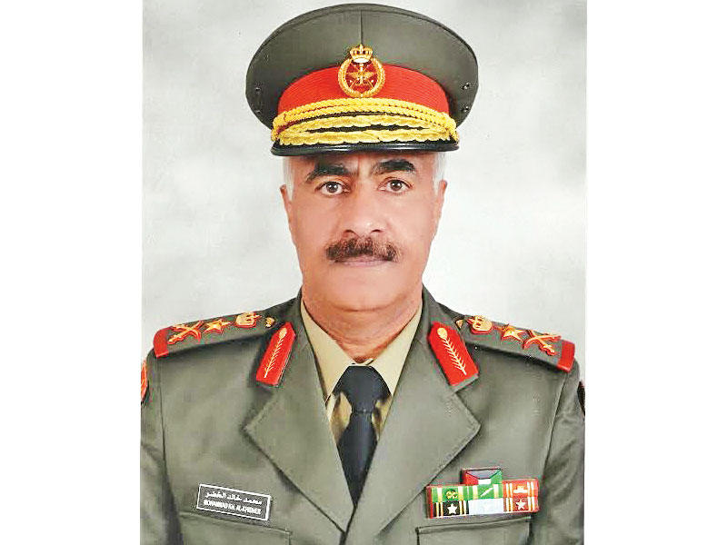 رئيس الأركان العامة للجيش الفريق الركن محمد الخضر