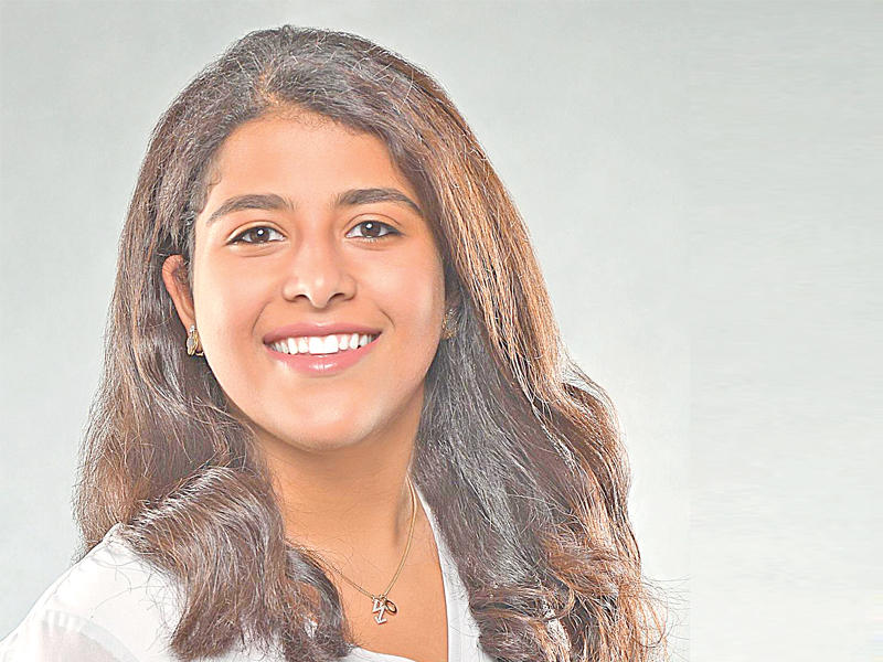 نائبة رئيس رابطة طلبة جامعة الخليج للعلوم والتكنولوجيا (GUST) فوز العوضي