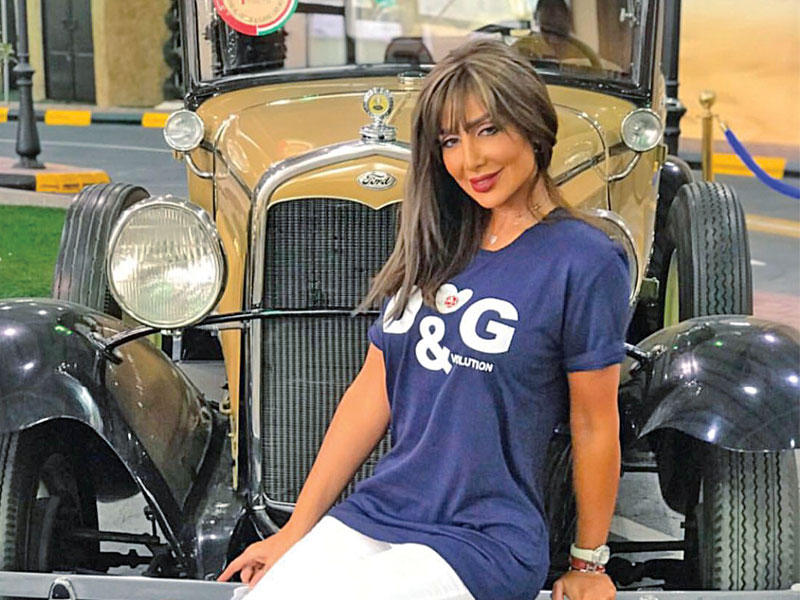 الفنانة الأردنية هدى حمدان