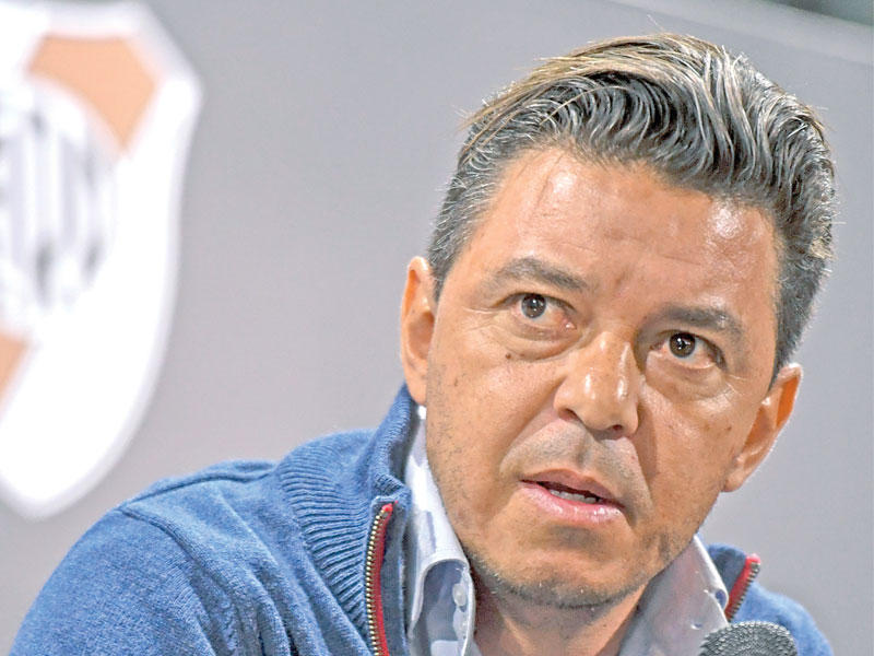 مدرب ريفر بلايت الأرجنتيني مارسيلو غاياردو