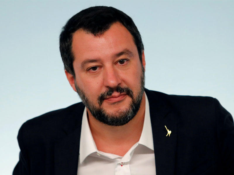 وزير الداخلية الإيطالي ماتيو سالفيني