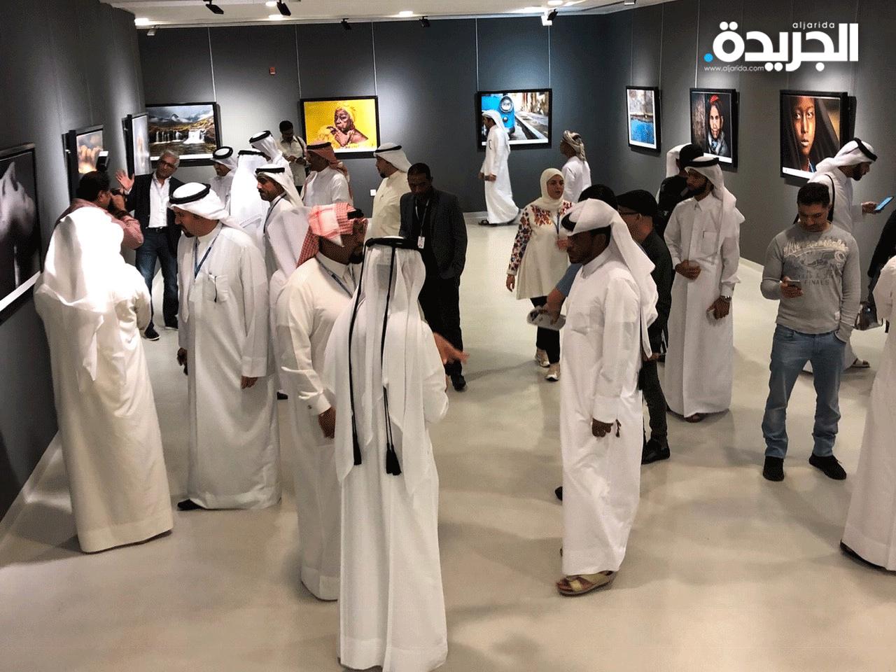  المعرض الكويتي (مبدعون) يشهد اقبالاً لافتاً