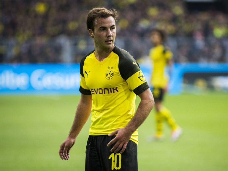 اللاعبان ماريو غوتزه 