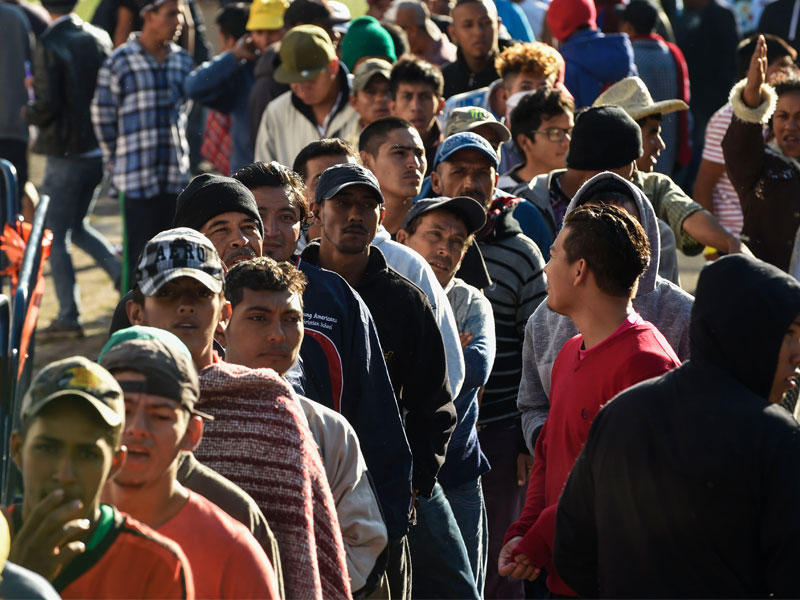 مهاجرون من أمريكا الوسطى - معظمهم من هندوراس