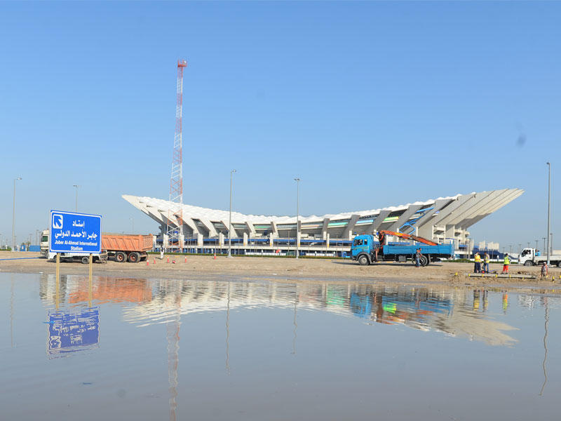 بحيرة استاد جابر