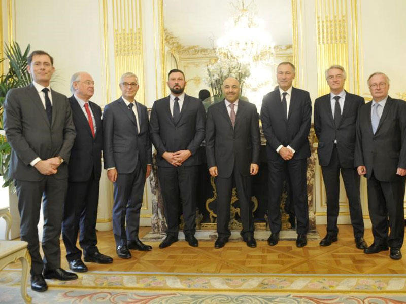 سفير الكويت في باريس سامي السليمان ومجموعة الصداقة الفرنسية الخليجية