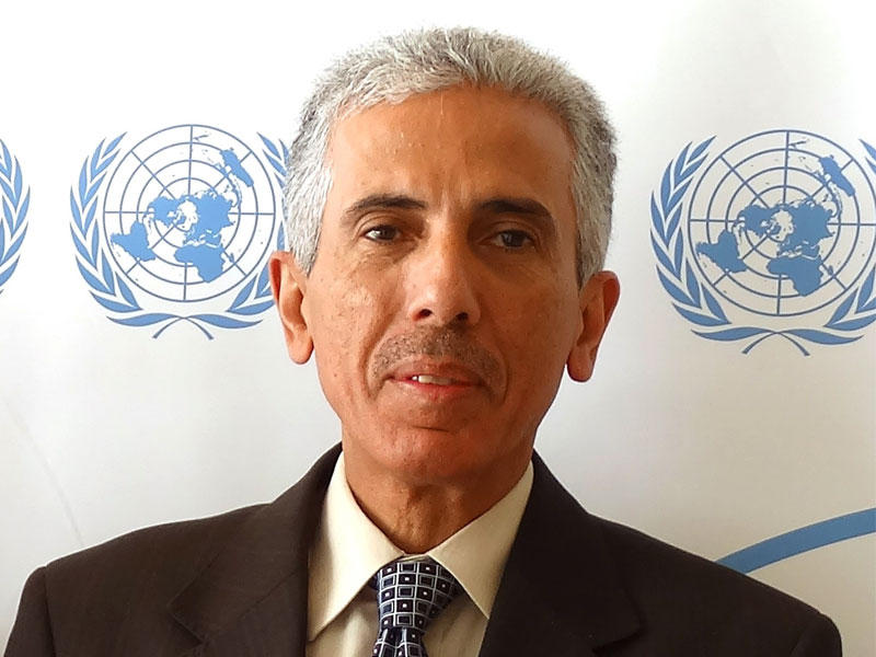 رئيس مجلس إدارة الهيئة العامة لتقدير التعويضات عن خسائر العدوان العراقي خالد المضف