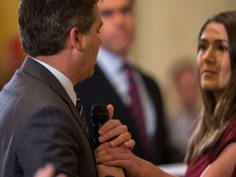 جيم أكوستا مراسل شبكة «سي إن إن»