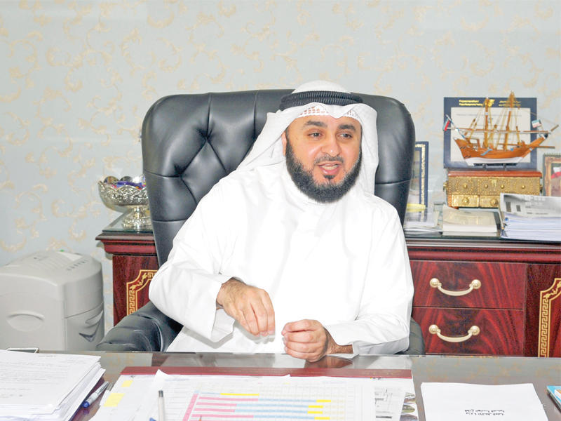 الوكيل المساعد لقطاع الرقابة والتدقيق بوزارة الأشغال العامة المهندس وليد الغانم 