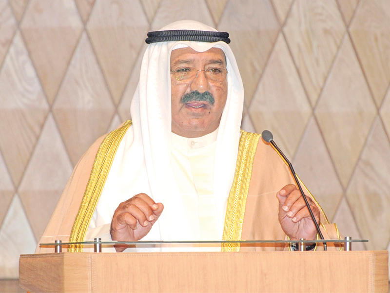 النائب الأول لرئيس مجلس الوزراء وزير الدفاع الشيخ ناصر صباح الأحمد