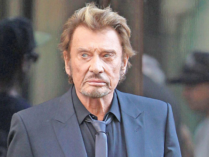 المغني الفرنسي الراحل جوني هاليداي