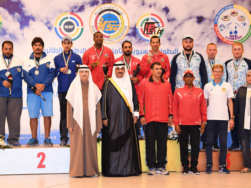 تتويج رماة مسابقة دبل تراب لفئة الفرقn