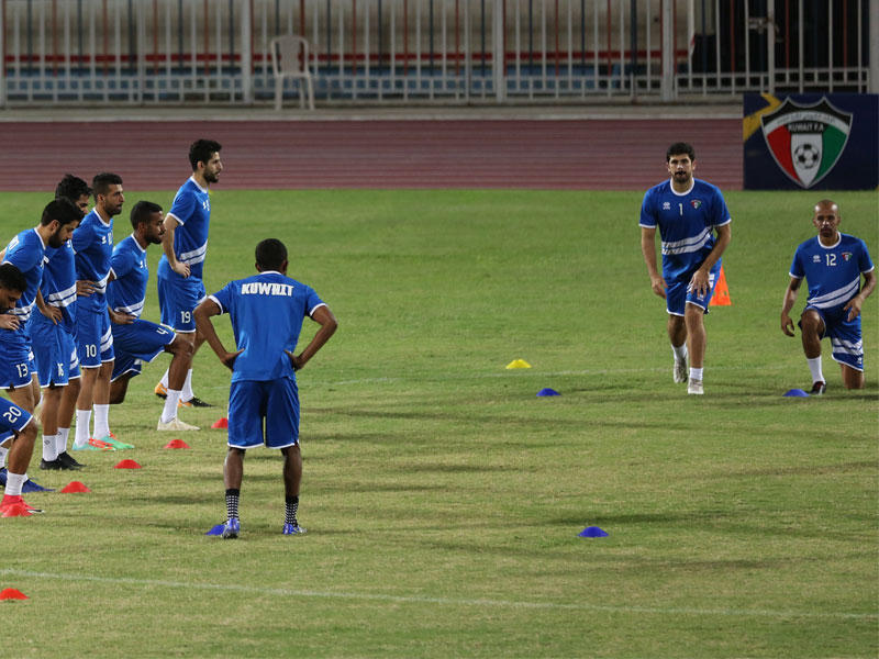 جانب من تدريب المنتخب الأول