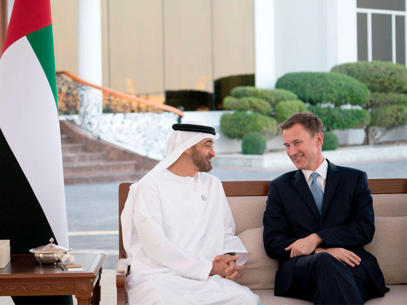  وزير الخارجية البريطاني جيرمي هانت