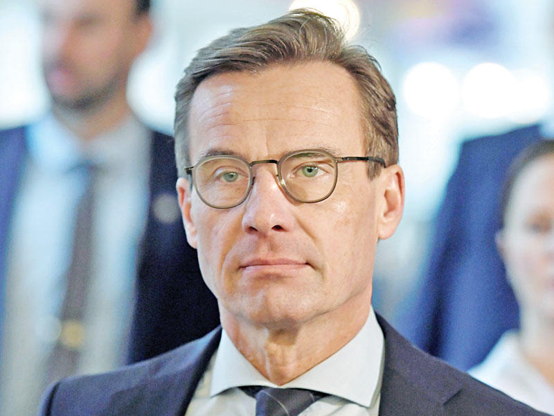 زعيم المحافظين في السويد، أولف كريسترسون