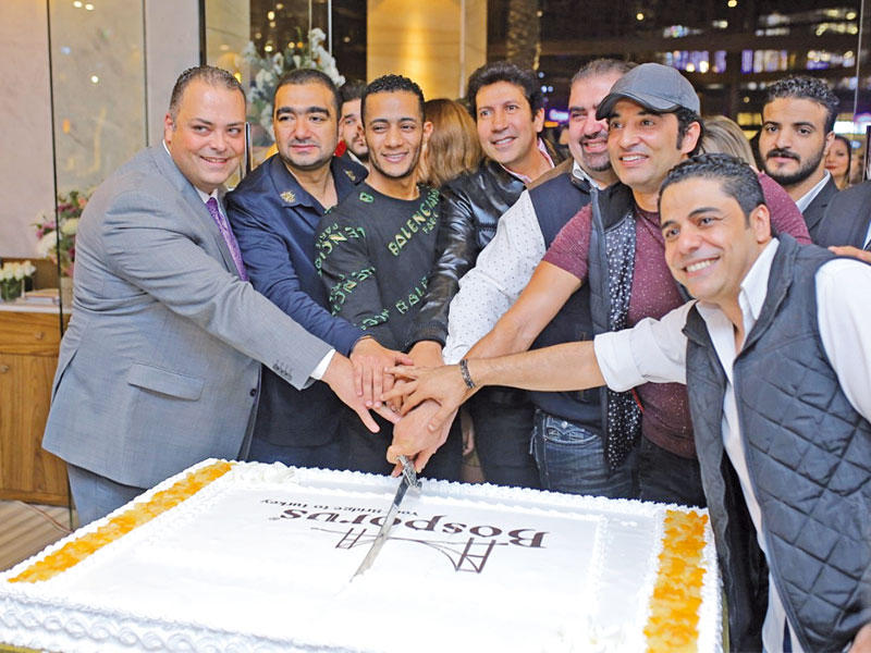 حفل افتتاح مطعم المنتج ياسر سليم