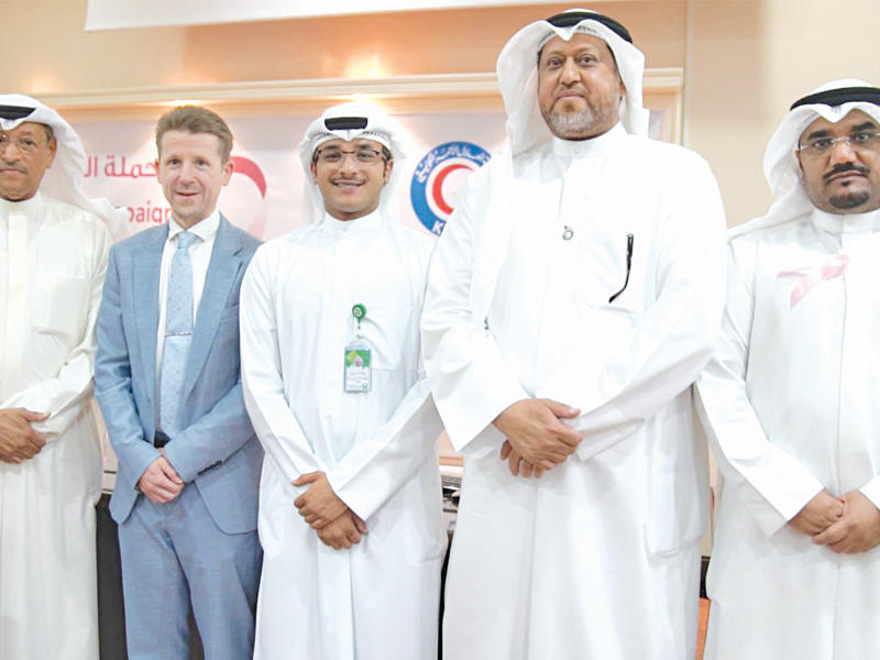 جانب من مشاركة «بيتك» في الحملة