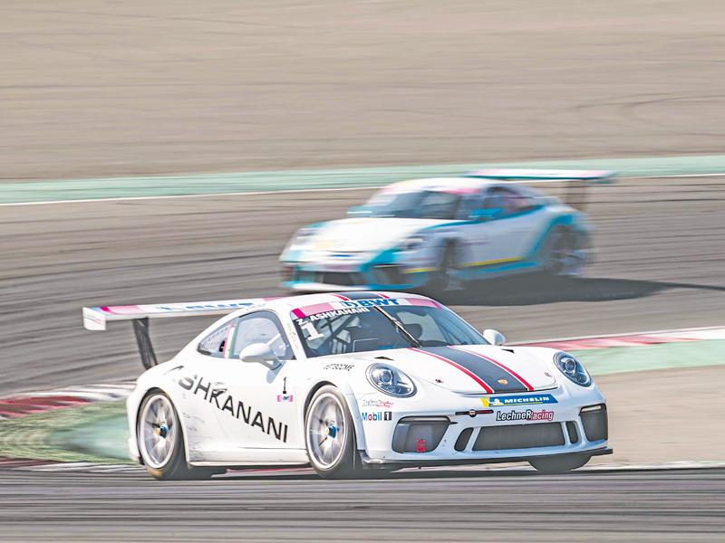 أشكناني خلال السباق