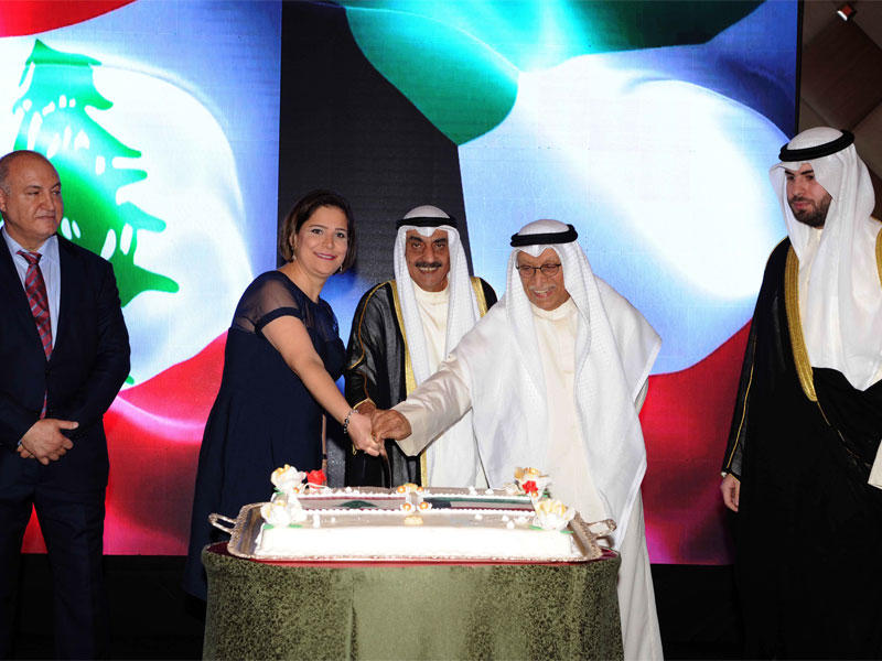 جانب من احتفال السفارة اللبنانية