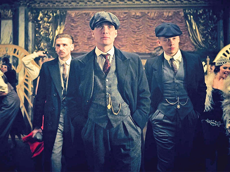 لقطة من مسلسل «Peaky Blinders»