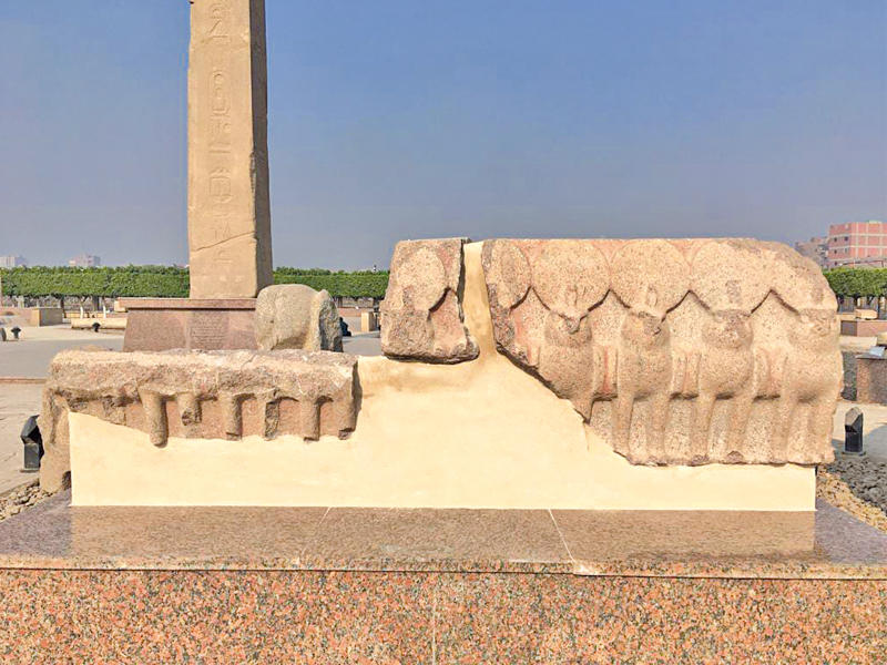 جانب من المكتشفات الأثريةn