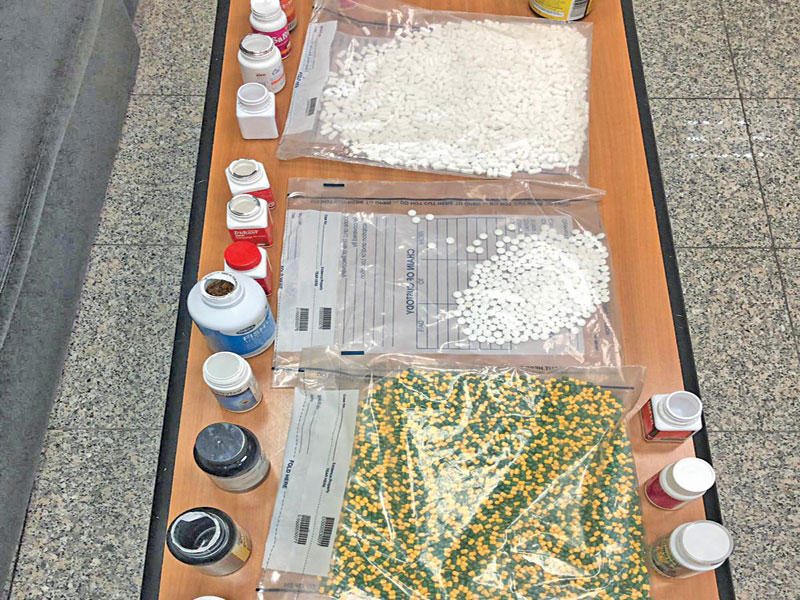 الحبوب المضبوطة