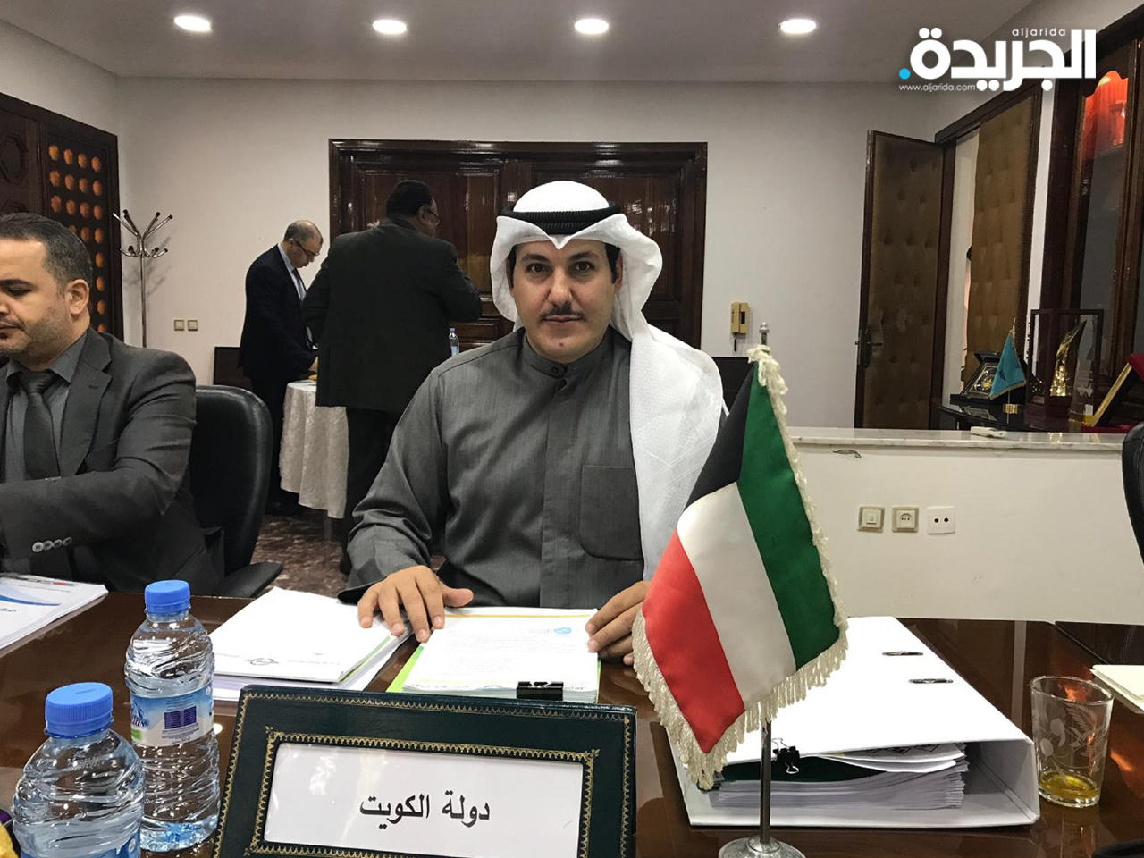 مراقب النقل الجوي للعلاقات الدولية في الادارة العامة للطيران المدني الكويتي عبدالله الراجحي