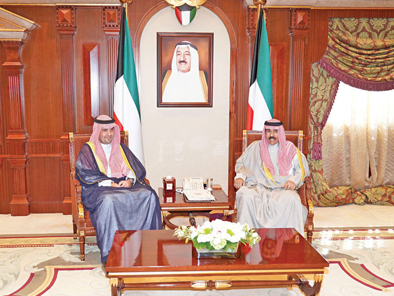 ولي العهد مستقبلاً أنس الصالح