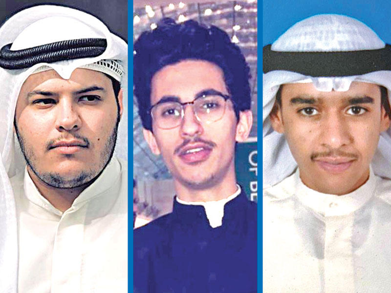 فواز العميري , سعود الوقيان , عبدالله المنيفي