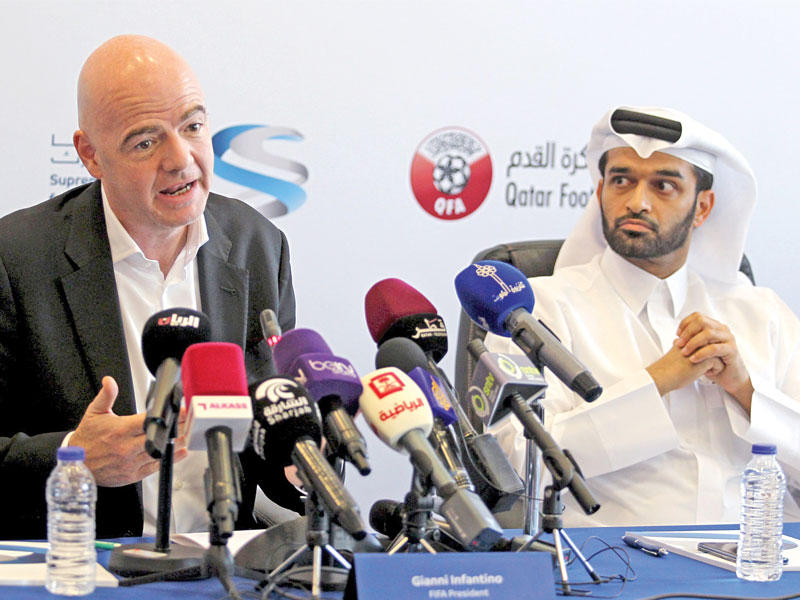 الذوادي إلى جانب إنفانتينو