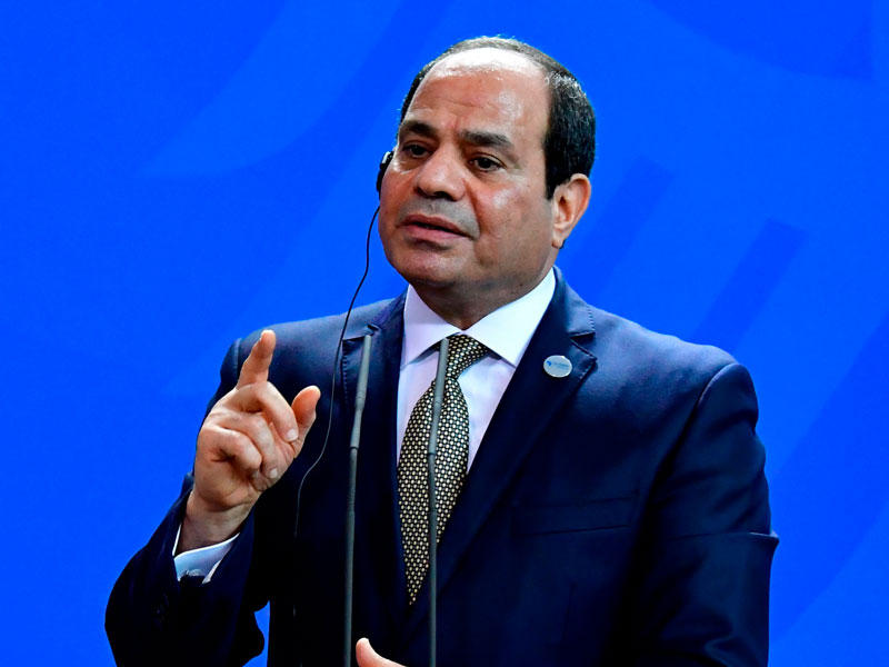 الرئيس المصري عبدالفتاح السيسي