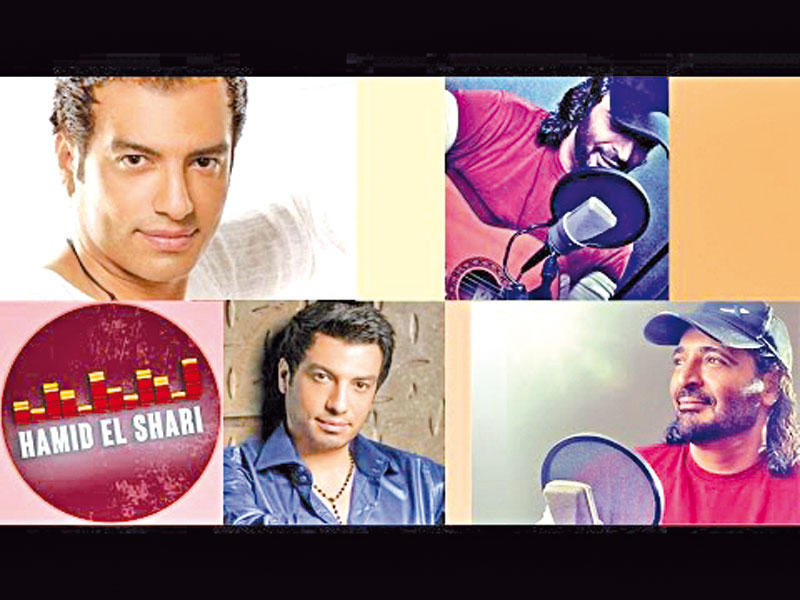 حميد الشاعري وإيهاب توفيق