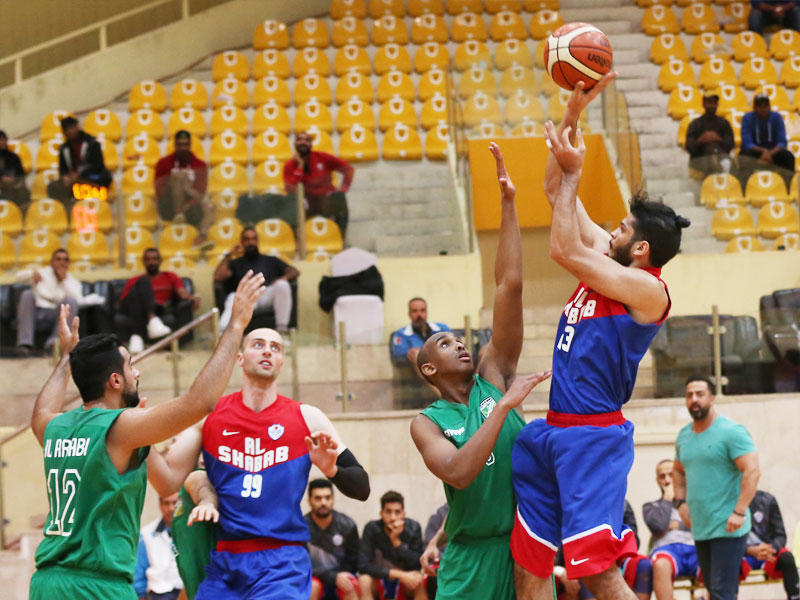 جانب من مباراة العربي والشباب (تصوير جورج ريجي)