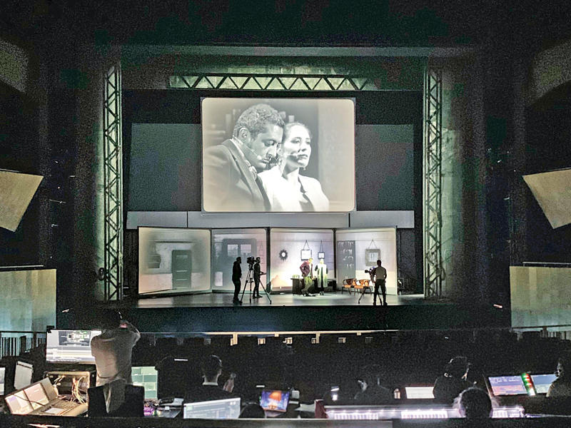 صورة من كواليس البروفات