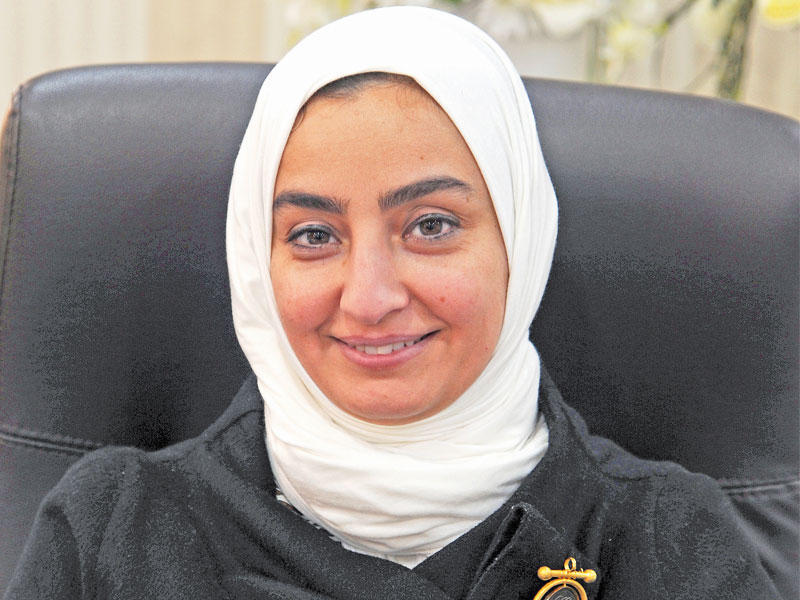 وكيلة وزارة المواصلات م. خلود الشهاب