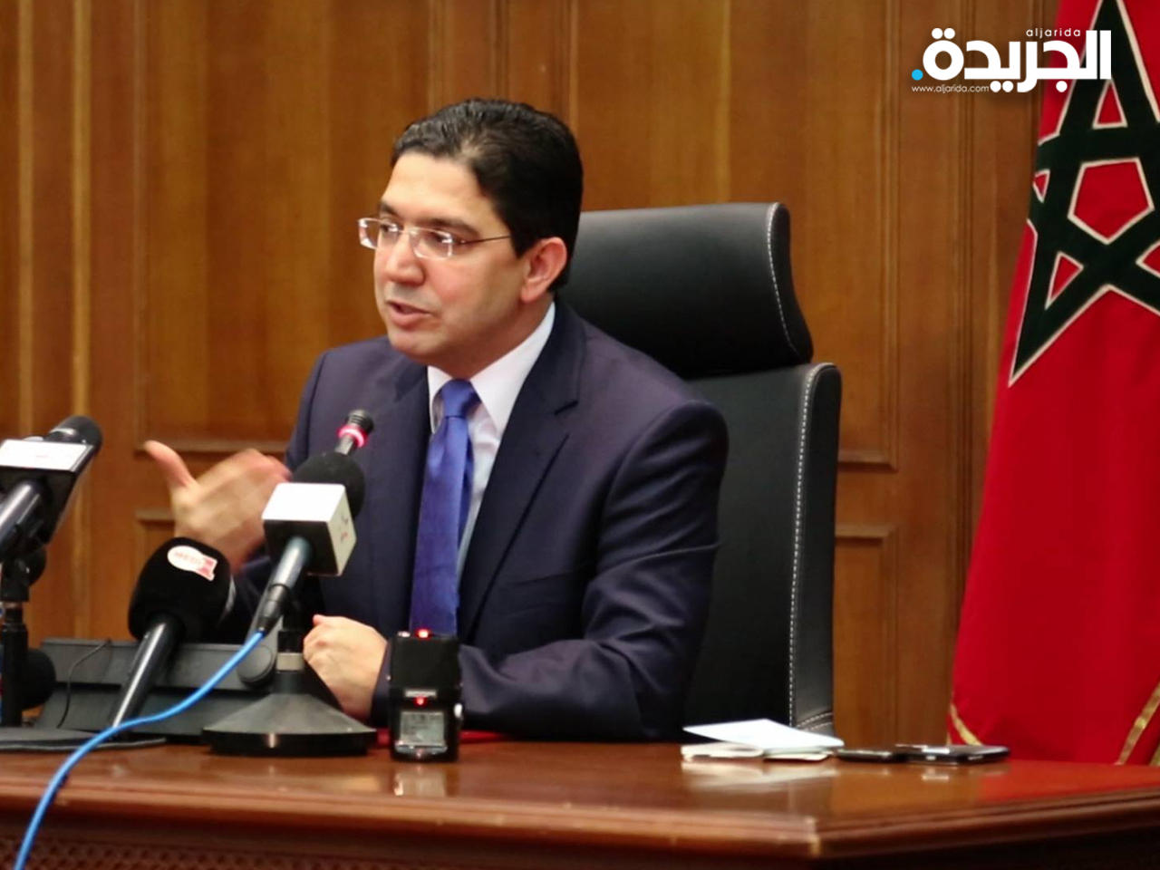 وزير الخارجية المغربي ناصر بوريطة