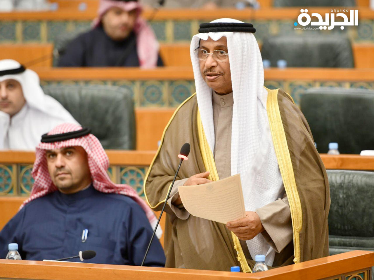 المبارك خلال كلمته