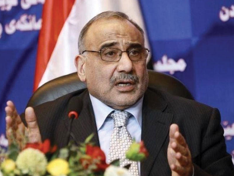 عادل عبدالمهدي رئيس الحكومة العراقية