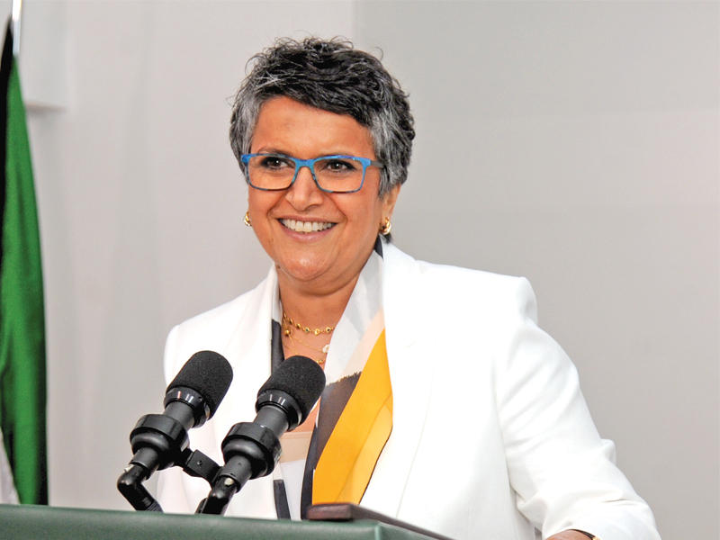 النائبة صفاء الهاشم