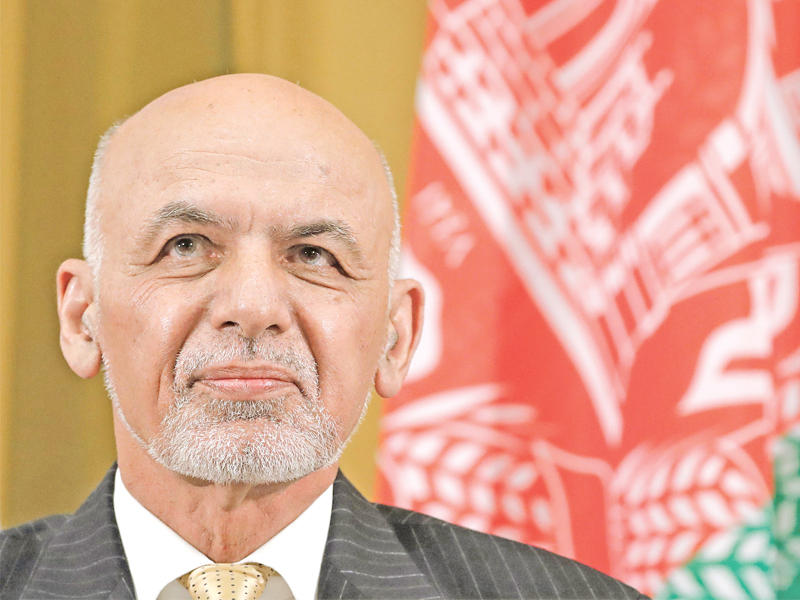 الرئيس الأفغاني أشرف غني