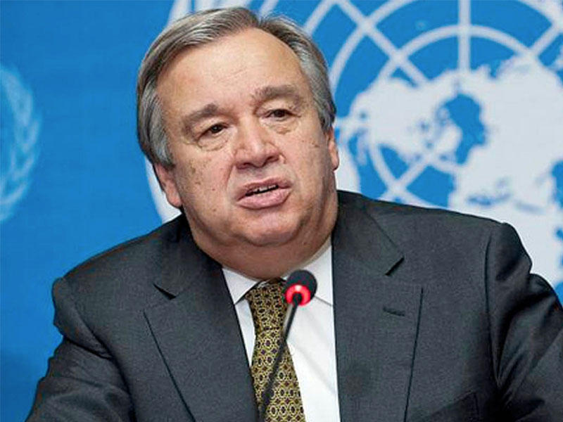 الأمين العام للأمم المتحدة أنطونيو غوتيريس