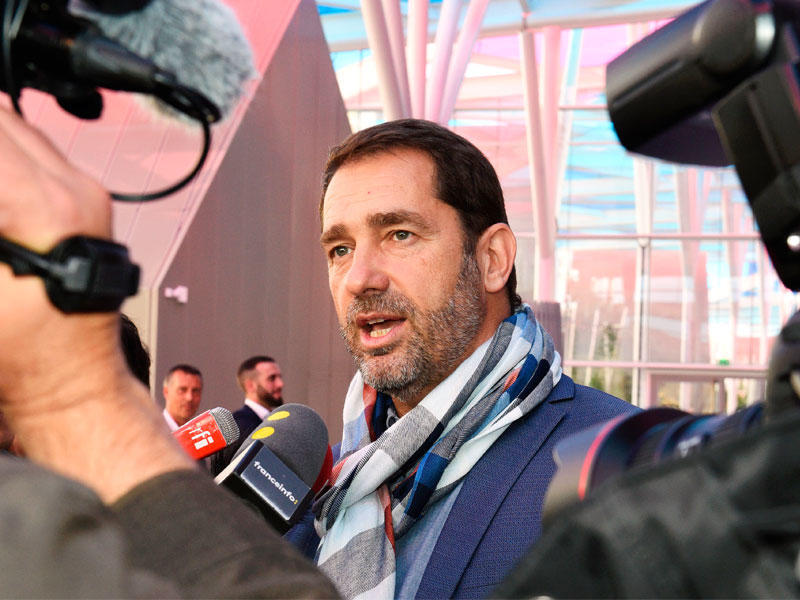  وزير الداخلية الفرنسي كريستوف كاستانر