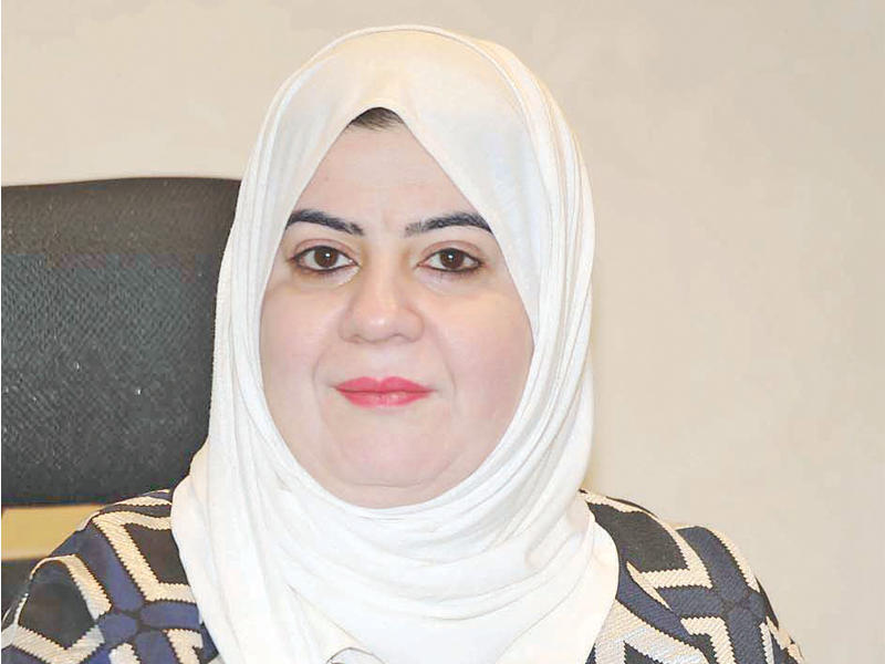 الوكيلة المساعدة لشؤون الصحة العامة بوزارة الصحة، رئيسة اللجنة الوطنية لمكافحة الإيدز، د. ماجدة القطان