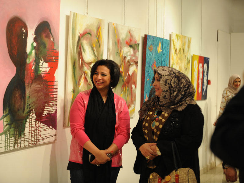 من المعارض السابقة في الجمعية الكويتية للفنون التشكيليةn