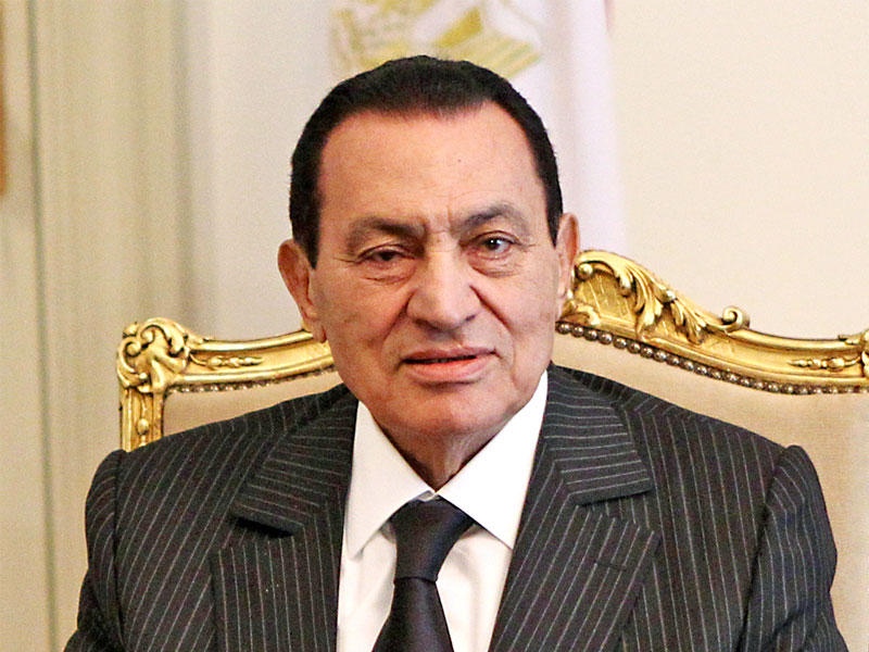  الرئيس المصري الأسبق حسني مبارك 