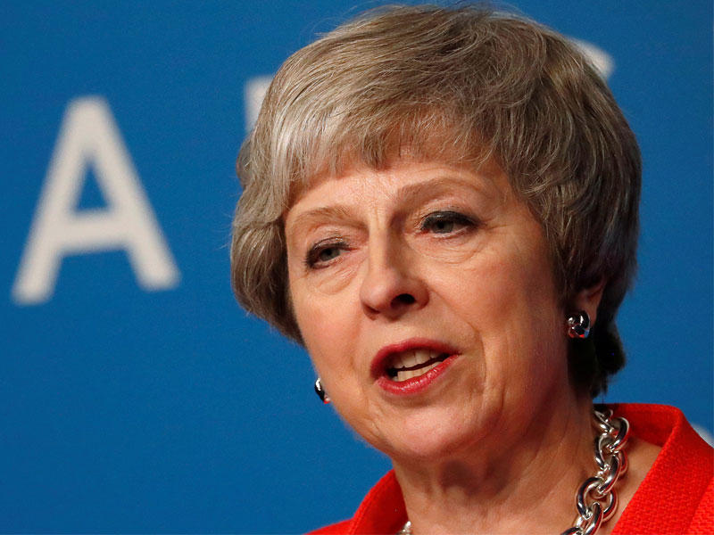 تيريزا ماي رئيسة الوزراء البريطانية