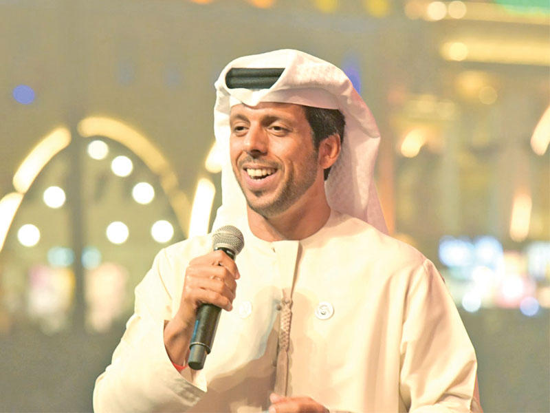 المطرب الإماراتي حمد العامري